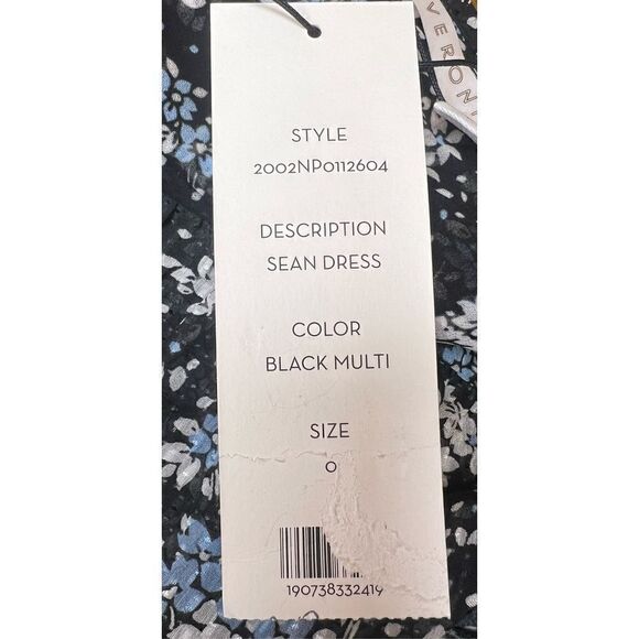 Veronica Beard Sean SILK Ruched Wrap Mini Dress NWT Size 0 - Picture 12 of 13